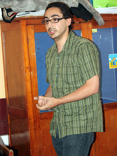 Gustavo Orellana, Astrónomo invitado. 