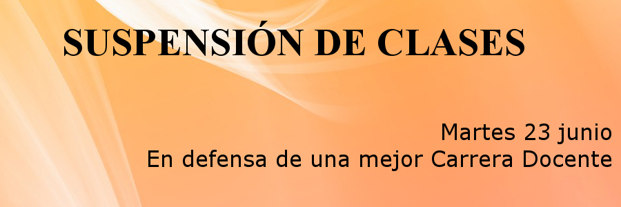 Paro de docentes