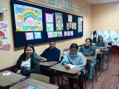 Padres de grupo de Primera Comunión.