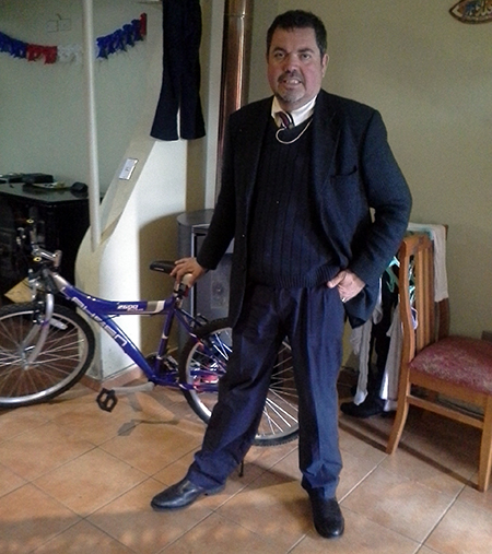 Ganador de la bicicleta Lahsen