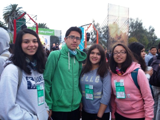 Antonia, Joaquín, Jennifer y María Jesús.
