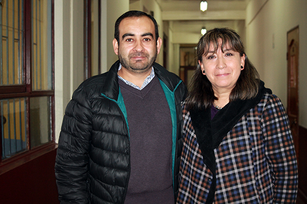 Guillermo Betancourtt (Historia)  y Rosa Jiménez (Lenguaje)
