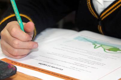 Cuadernillo con las lecturas de la evaluación.