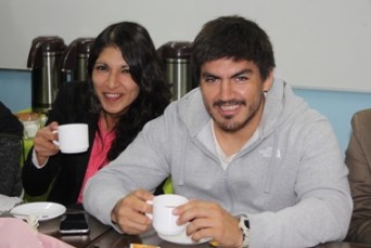 Anya Ibarra y Fernando Vega.