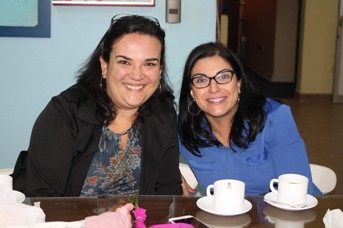 Constanza Muñoz y Laura Fonseca.