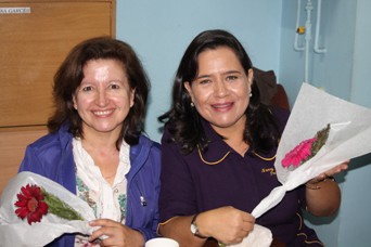 Ana Rubilar y Nancy Romero.