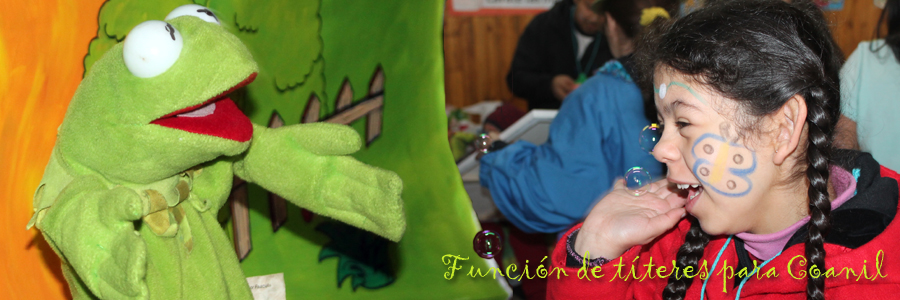 Títeres para niños de Coanil